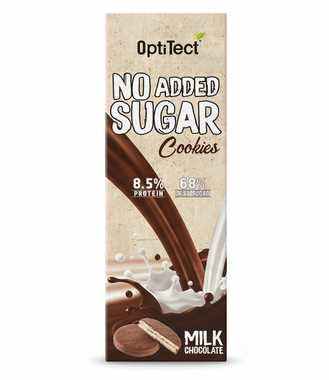 OptiTect كوكيز أوبتيتيكت دايت - بدون سكر مضاف - 75 جرام - Image 1